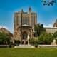 Landscape of Yale University at New Haven, Connecticut