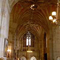 Yale University Library in New Haven, Connecticut