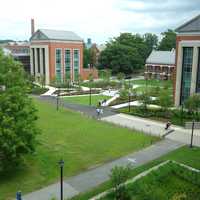 Main Quad of the University of Connecticut in Storrs