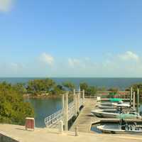 Biscayne Marina at Biscayne National Park, Florida