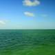 Blue-green water at Biscayne National Park, Florida