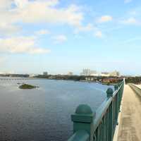 Another view from the bridge at Daytona Beach, Florida