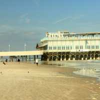 Building on the ocean at Daytona Beach, Florida