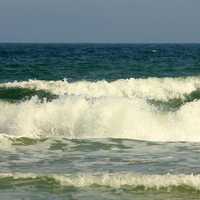 Ocean Waves in Daytona Beach, Florida