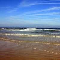 The Atlantic Ocean at Daytona Beach, Florida