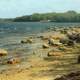 Rocky shoreline at Key Largo, Florida