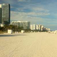 Buildings at South Beach at Miami, Florida