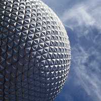 Golf Ball Structure at Epcot, Orlando, Florida