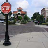 Downtown Winter Garden on the West Orange Trail in Florida