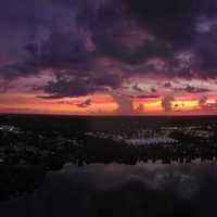 Dusk over the Landscape in Florida