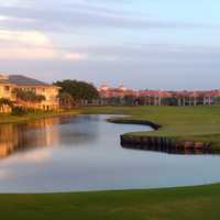 Golf Course landscape in Florida