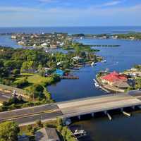 Port Richey overlook landscape