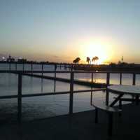 Sunset at Madeira Beach in Florida