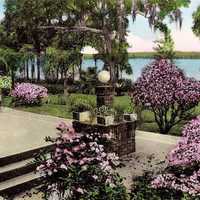 Veranda at Hotel Alabama in Winter Park, Florida around 1922