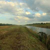 Main river channel at St. Sebastion River State Park, Florida