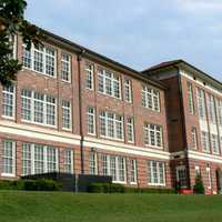 Leon High School building in Tallahassee, Florida