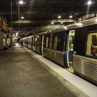 MARTA subway under Atlanta, Georgia