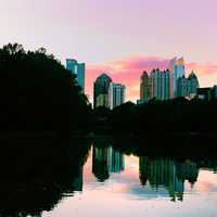 Piedmont Park in Atlanta, Georgia