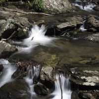 Cascading River and stream in Chattahooche-Oconee National Forest, Georgia