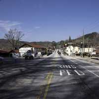 Main Street of Alpine Helen, Georgia