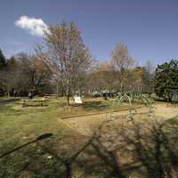 Playground landscape in Helen, Georgia