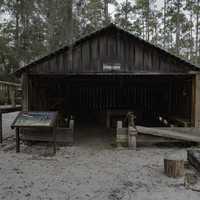 Shed on the Chesser Island Homestead