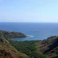 Cetti Bay landscape in Guam