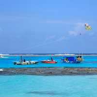 Saipan Island and seascape in Guam