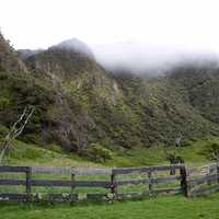 Clouds over the Mountains in Haleakala National Park, Hawaii