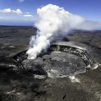 Halema'uma'u Crater in Hawaii Volcanoes National Park