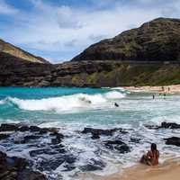 Beachfront view at Hawaiian Islands Humpback Whale National Marine Sanctuary