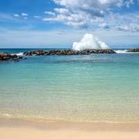 Beautiful Ocean Landscape in Ko Olina, Hawaii