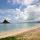 Hawaii sky, water, and beach landscape