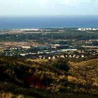 Kapolei City Center under development, taken from Makakilo Heights