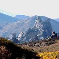 Great Mountain landscape in City of Rocks, Idaho