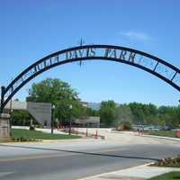 Julia Davis Park Sign in Boise, Idaho