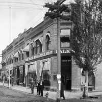 Black and White Vintage of Nampa, Idaho