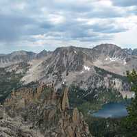 Scenic Landscape and wilderness at Toxaway Lake