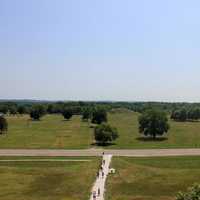 Across the road at Cahokia Mounds, Illinois