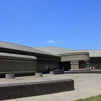 Visitor's Center at Cahokia Mounds, Illinois