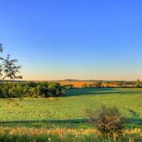 From the hilltop at Charles Mound, Illinois