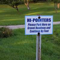 Walk by foot at Charles Mound, Illinois