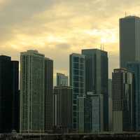 City Skyline in Chicago, Illinois
