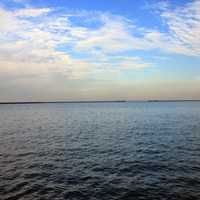 Lake Michigan Horizon in Chicago, Illinois