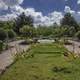 Landscape and flora at Chicago Botanical Gardens