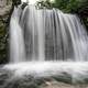 Waterfall in the Chicago Botanical Gardens