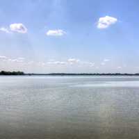 Lake Landscape at Horseshoe Lake State Park, Illinois