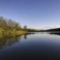 Lake Le Aqua Na State Park landscape in Illinois