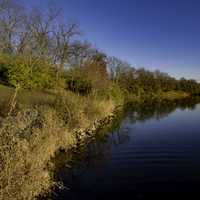 Shoreline Landscape at Le Aqua Na State Park, Illinois