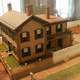 Model of Lincoln Home after remodel in Springfield, Illinois